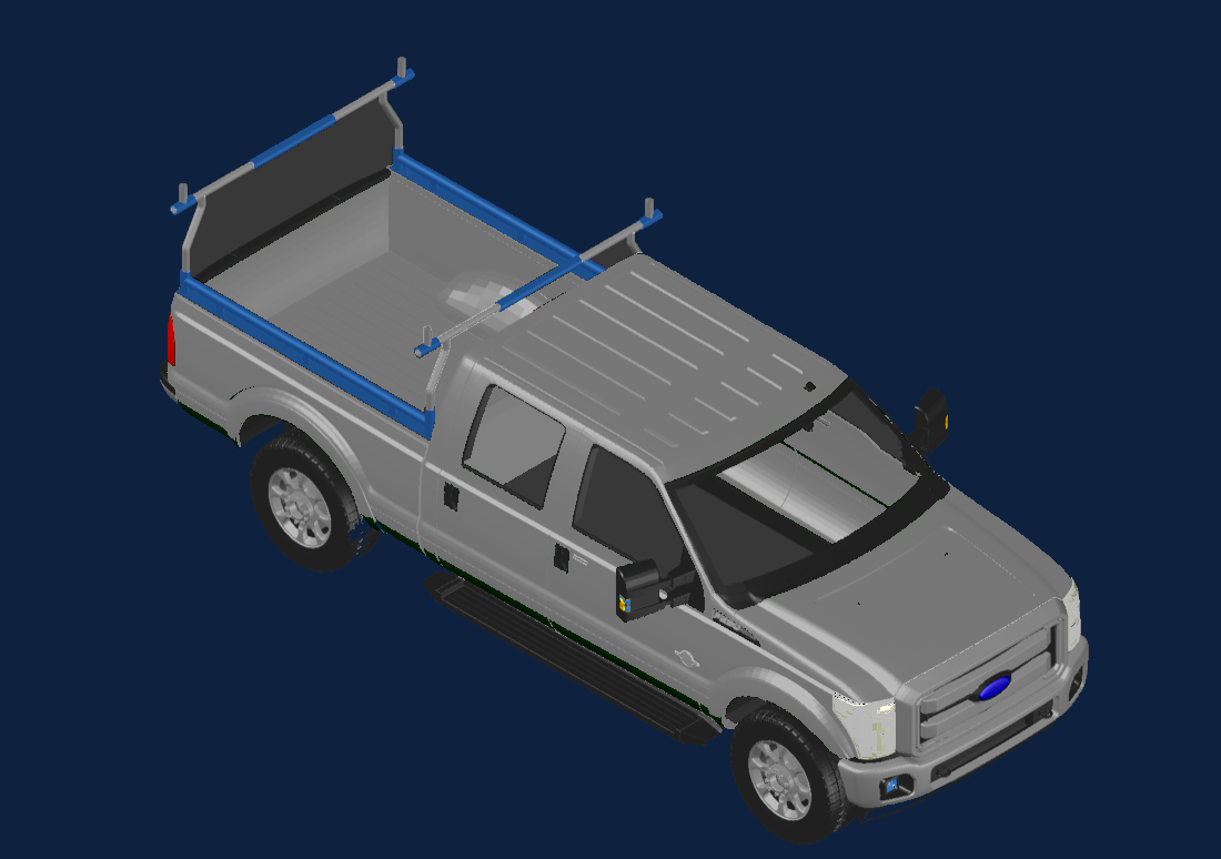 Frostrack base rack — open for future attachments