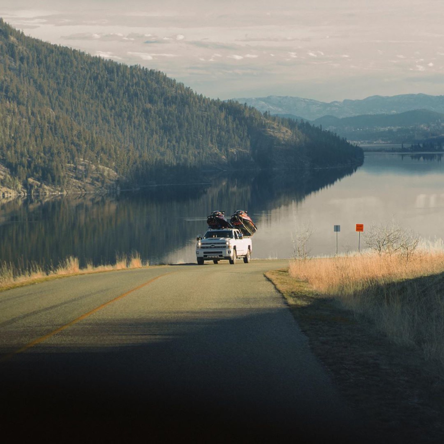 Lakeside run, fully loaded