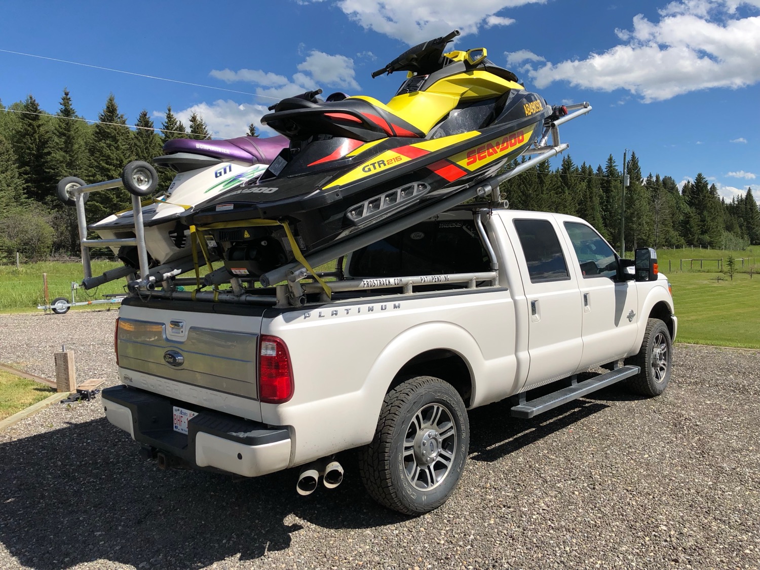 Loaded for the lake