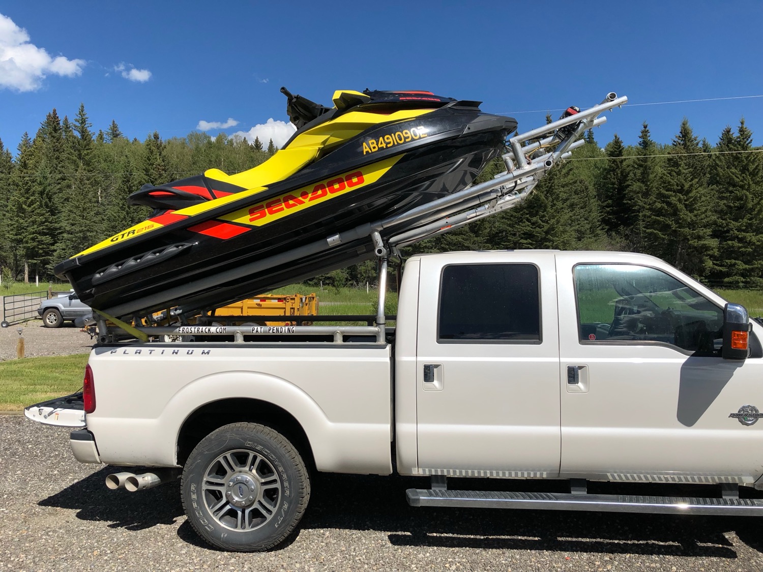 Sea-Doo GTR up top